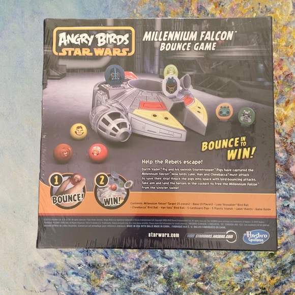 Angry Birds Star Wars Millennium Falcon Bounce Game - Picture 2 of 3